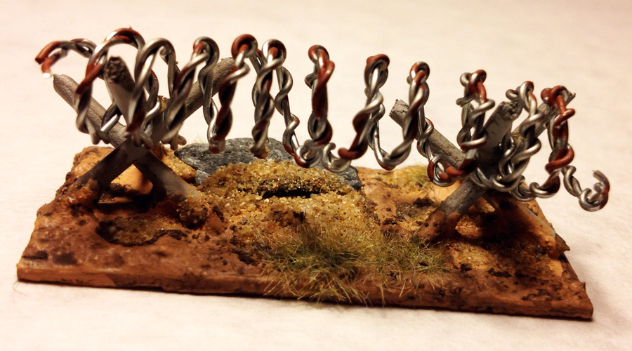 wargame barbed wire
