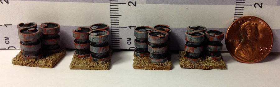 GZG 15mm Fuel Drums